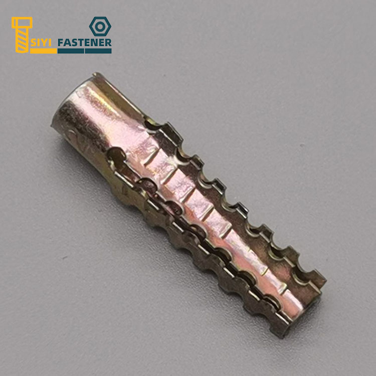 لنگر کریسمس با روکش زرد فولاد کربنی