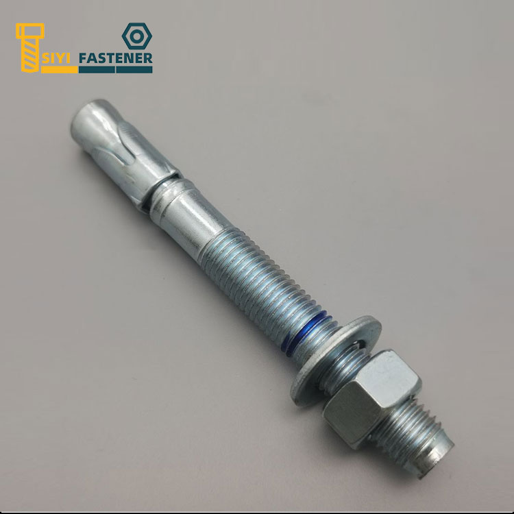 لنگر گوه ای با روکش فولادی کربن با گیره هیلتی