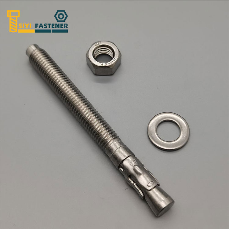 استنلس استیل 316 لنگر گوه ای با مهره و واشر