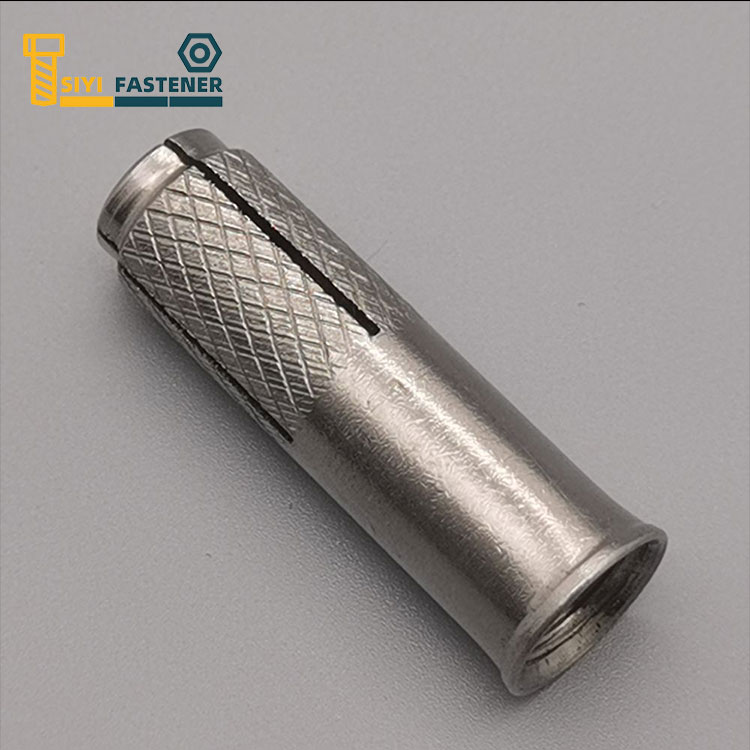 قطره فولاد ضد زنگ در Anchor با Knurling و لب