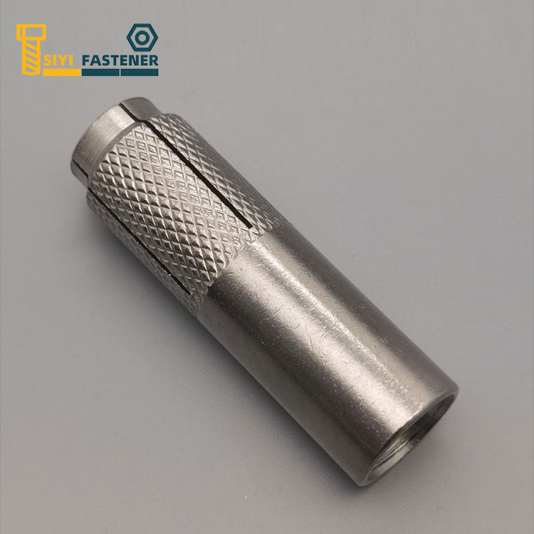 قطره فولاد ضد زنگ در لنگر با Knurling